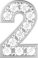 Letters White Gold Perso