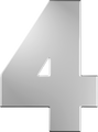 Letters White Gold Perso