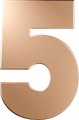 Letters Pink Gold Perso