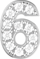 Letters White Gold Perso