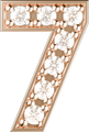 Letters Pink Gold Perso