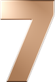 Letters Pink Gold Perso