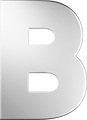 Letters White Gold Perso
