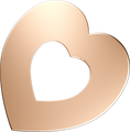 Letters Pink Gold Perso