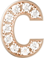 Letters Pink Gold Perso