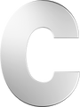Letters White Gold Perso