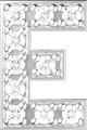 Letters White Gold Perso