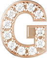 Letters Pink Gold Perso