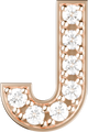 Letters Pink Gold Perso