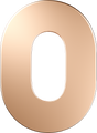 Letters Pink Gold Perso