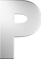 Letters White Gold Perso