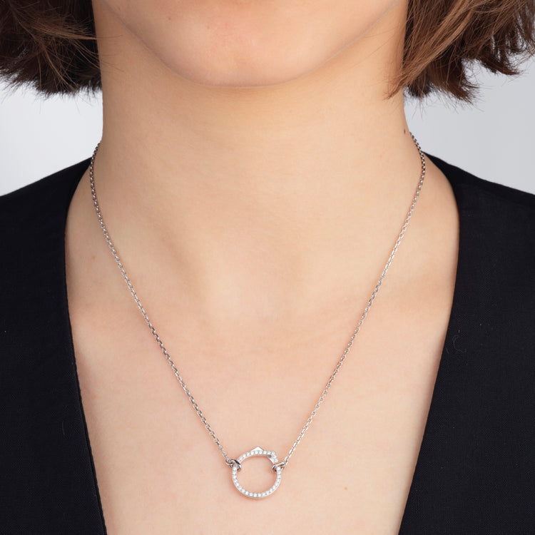 Antifer ペンダント ホワイトゴールド ダイヤモンドパヴェ