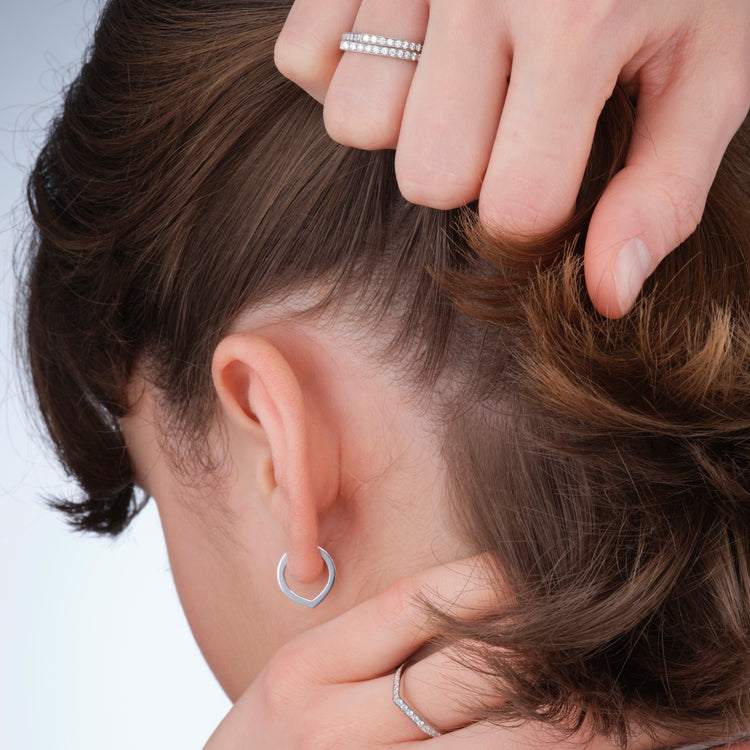 Antifer 4連リング ホワイトゴールド パヴェダイヤモンド