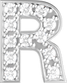 Letters White Gold Perso