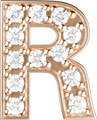 Letters Pink Gold Perso