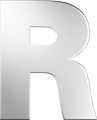 Letters White Gold Perso