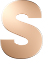 Letters Pink Gold Perso