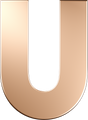 Letters Pink Gold Perso