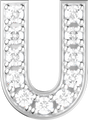 Letters White Gold Perso