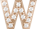 Letters Pink Gold Perso
