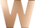Letters Pink Gold Perso