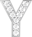 Letters White Gold Perso