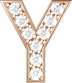 Letters Pink Gold Perso