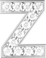 Letters White Gold Perso