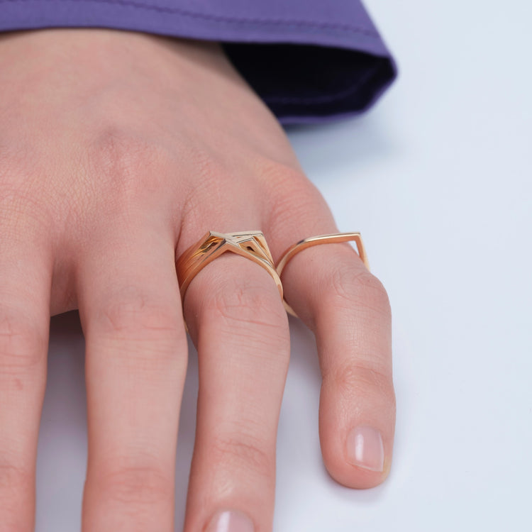 Antifer アンティフェール4連リング