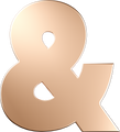 Letters Pink Gold Perso