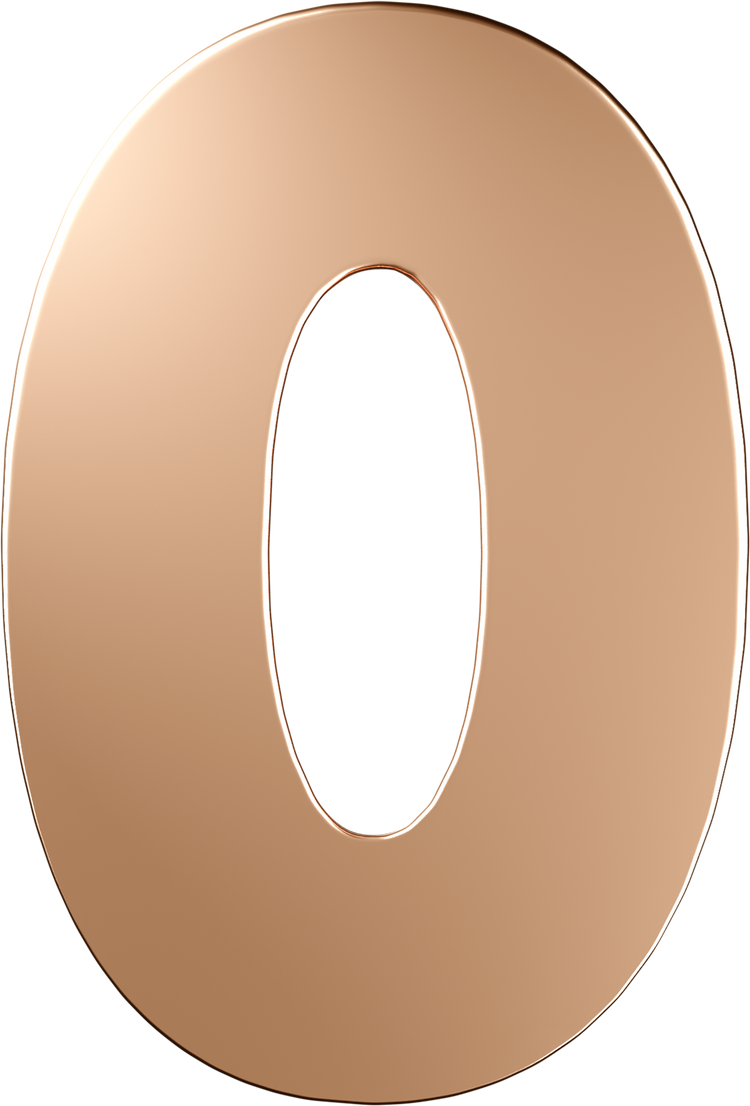 Letters Pink Gold Perso