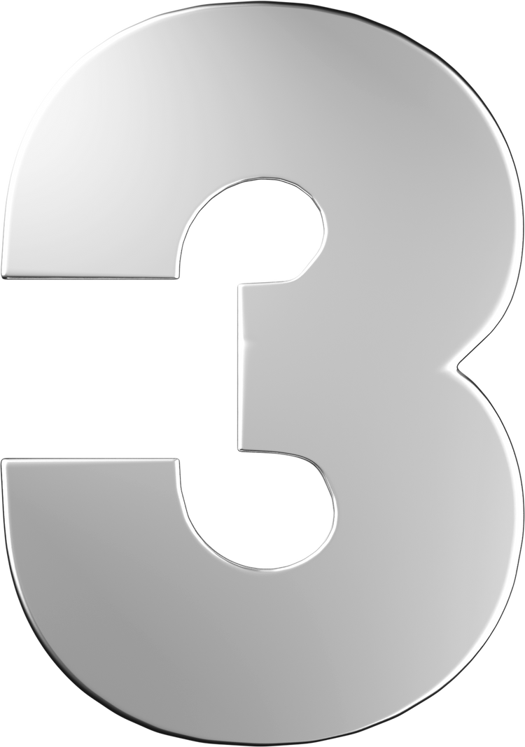 Letters White Gold Perso