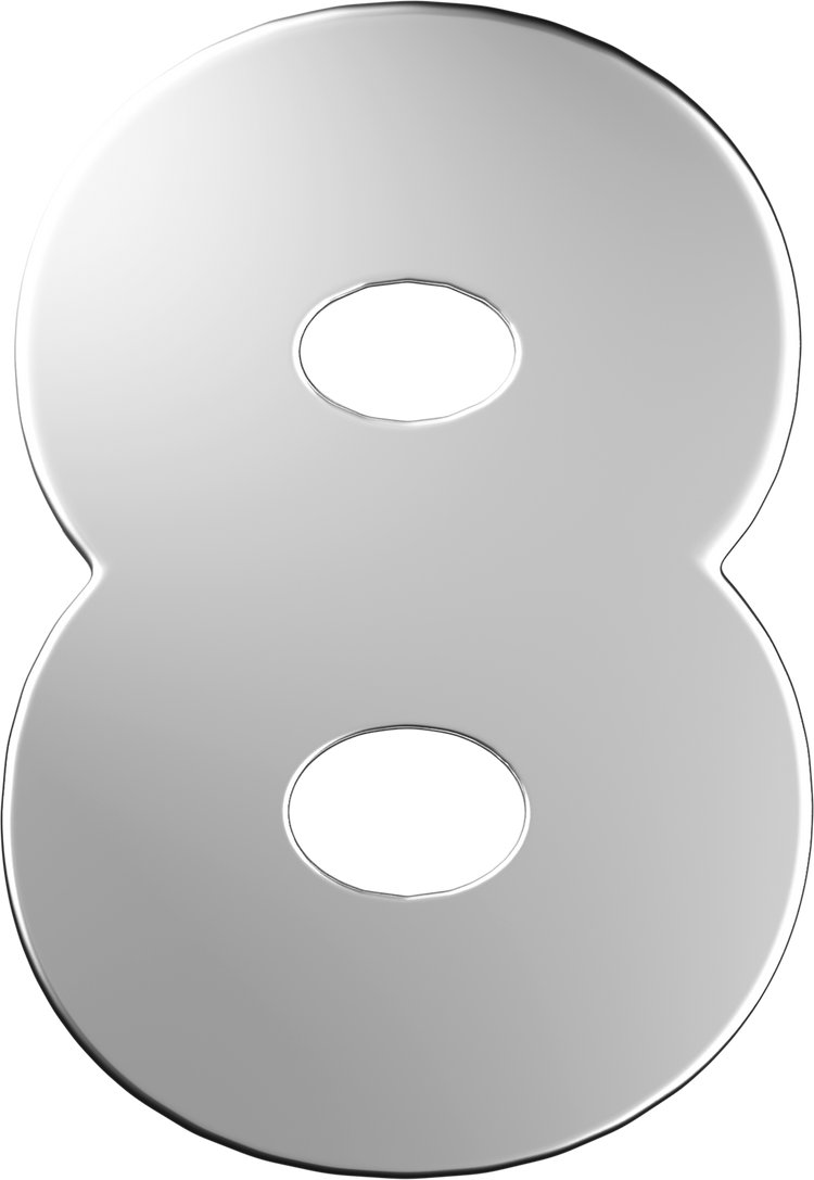 Letters White Gold Perso