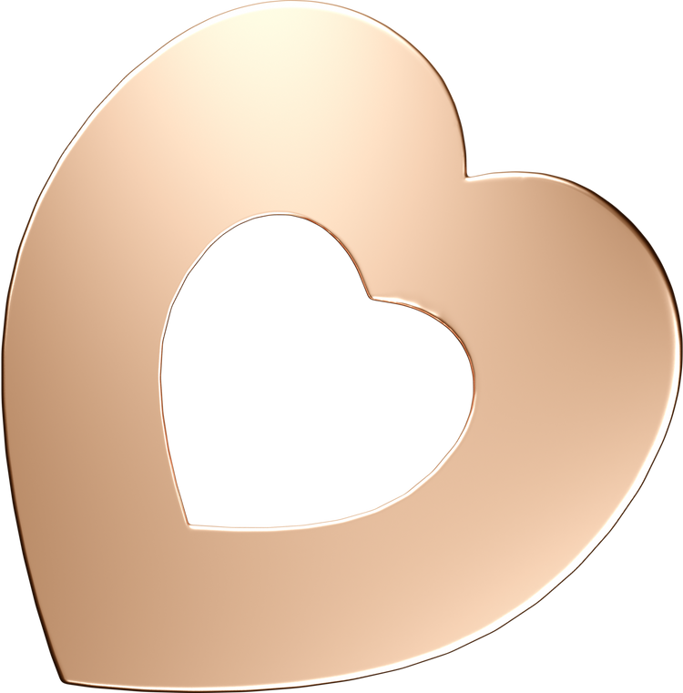 Letters Pink Gold Perso