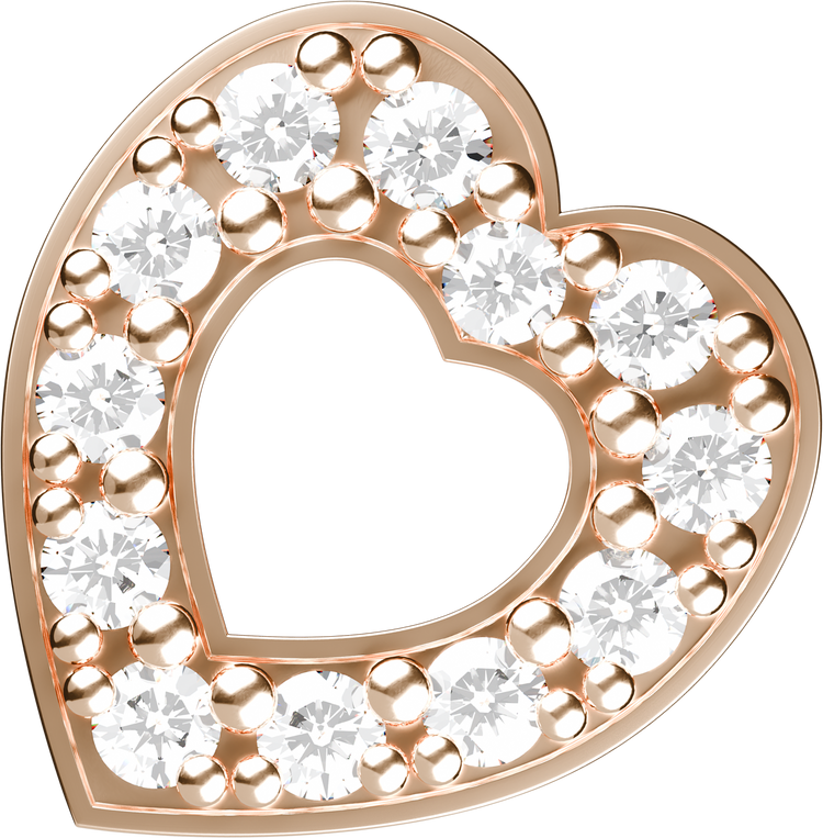 Letters Pink Gold Perso