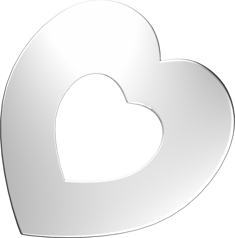 Letters White Gold Perso