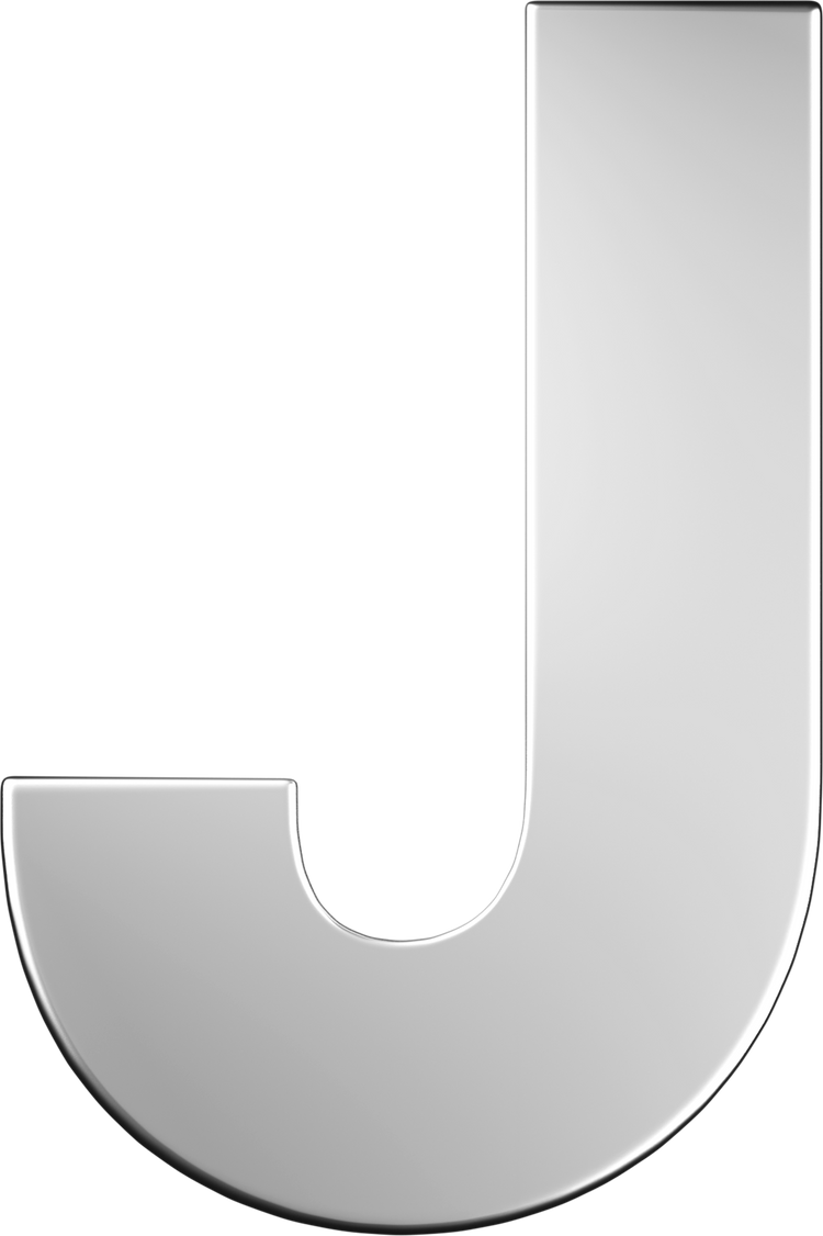 Letters White Gold Perso