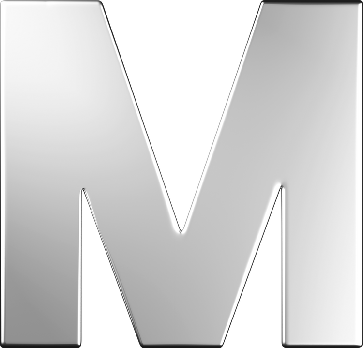 Letters White Gold Perso