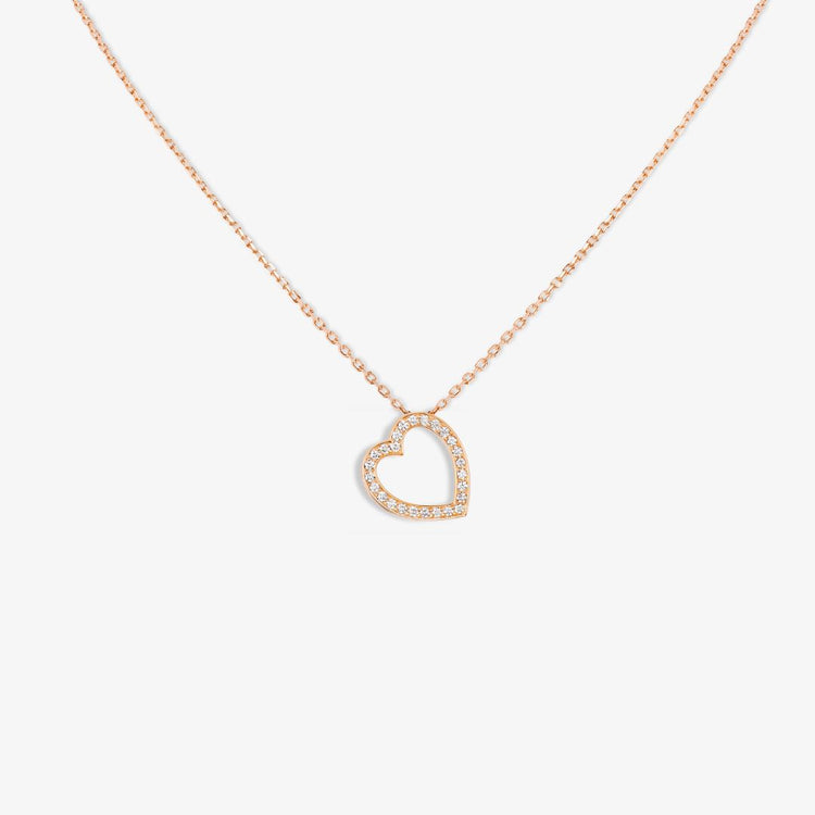 Antifer ハートペンダント パヴェダイヤモンド