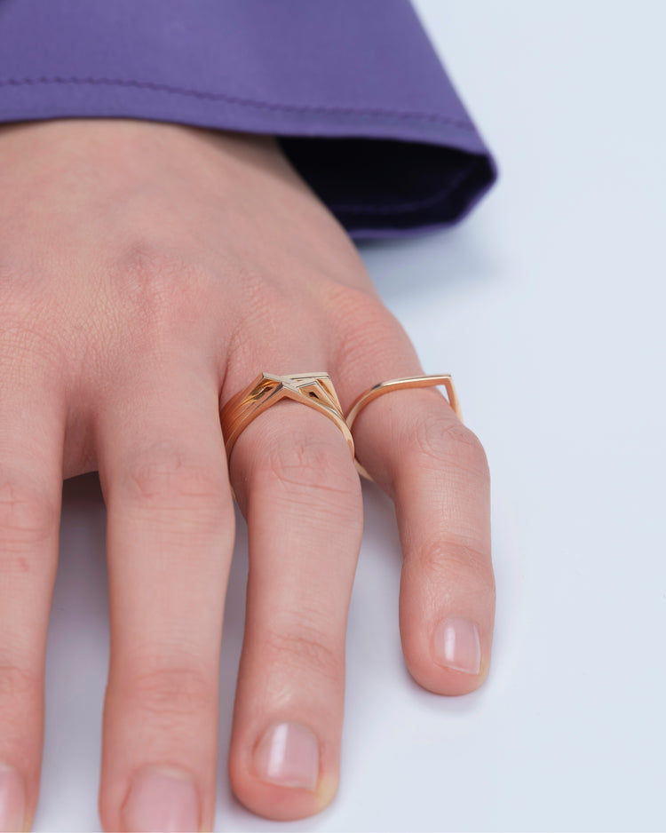 Antifer リング ピンクゴールド