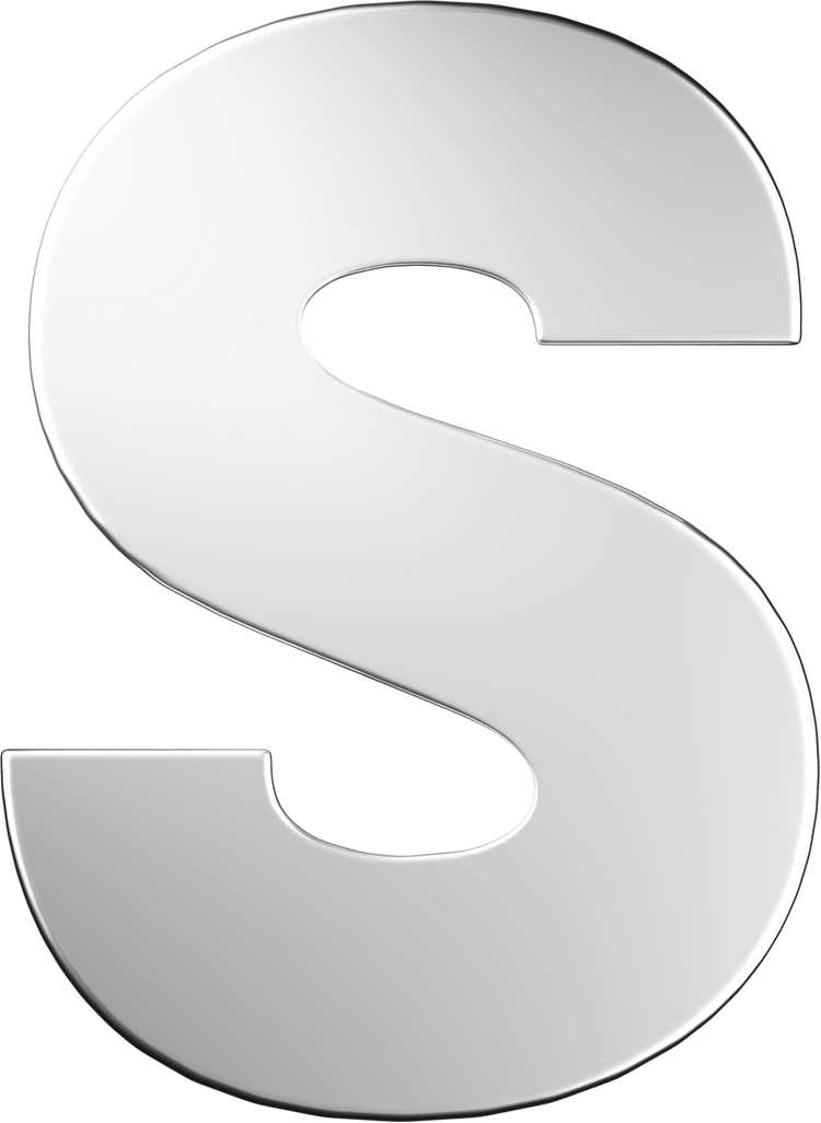 Letters White Gold Perso