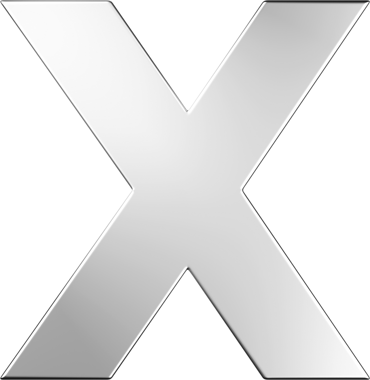 Letters White Gold Perso