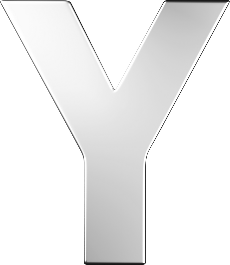 Letters White Gold Perso