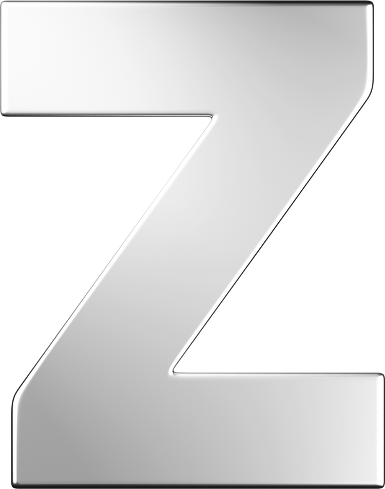 Letters White Gold Perso