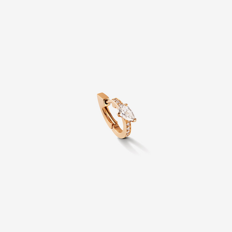 Serti Sur Vide ピアス ピンクゴールド Serti Sur Vide ピアス ピンクゴールド