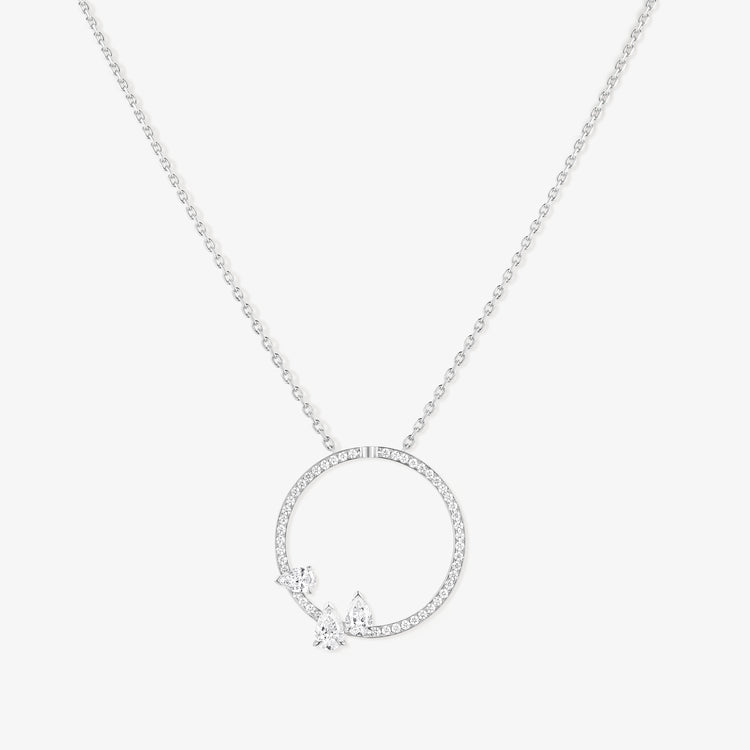 Serti sur Vide ペンダント ダイヤモンド